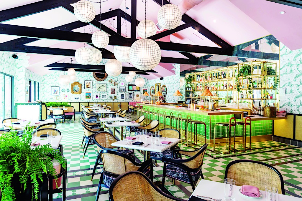 Sands Hotel and Spa Restaurant. Palm Springs