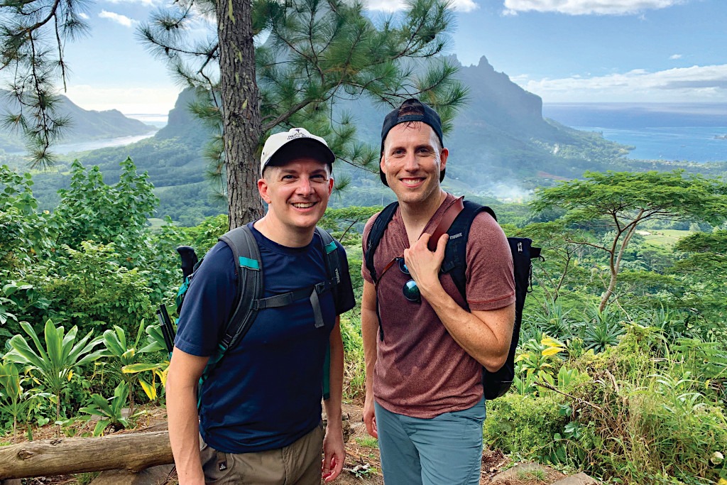 Hiking in Moorea French Polynesia