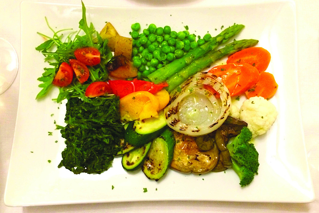 Mixed Grilled Vegetables at Cantinone Storico - Venice, Italy Restaurant