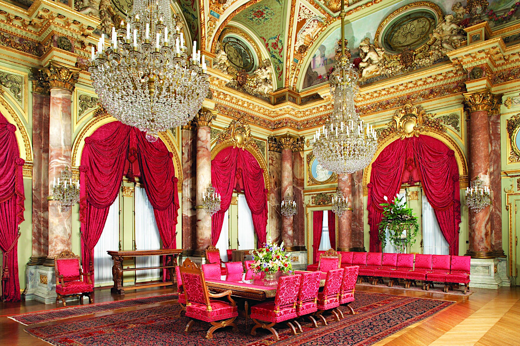 The Breakers Dining Room in Newport, Rhode Island