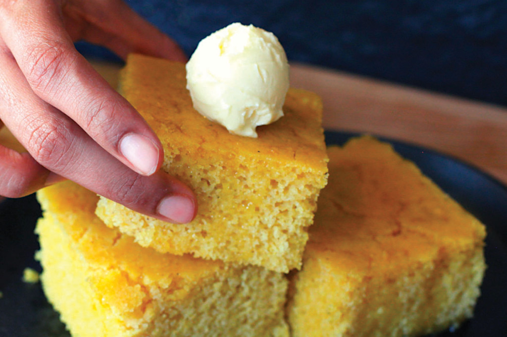 Cornbread at Souley Vegan Vegetarian Restaurant