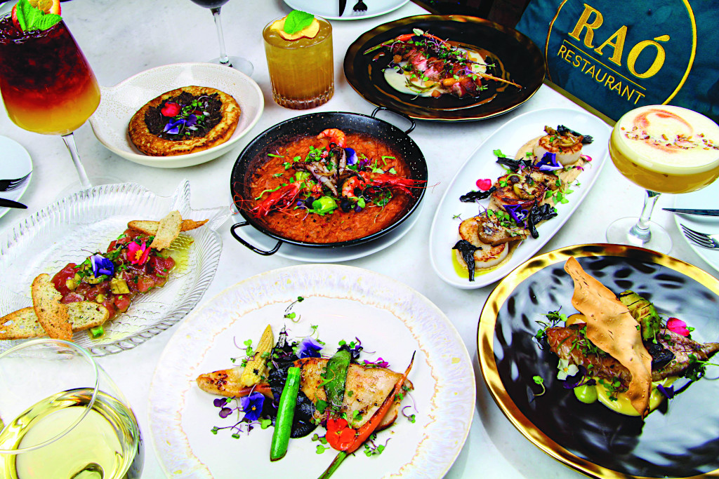 Selection of dishes at Rao, Barcelona, Spain Restaurants