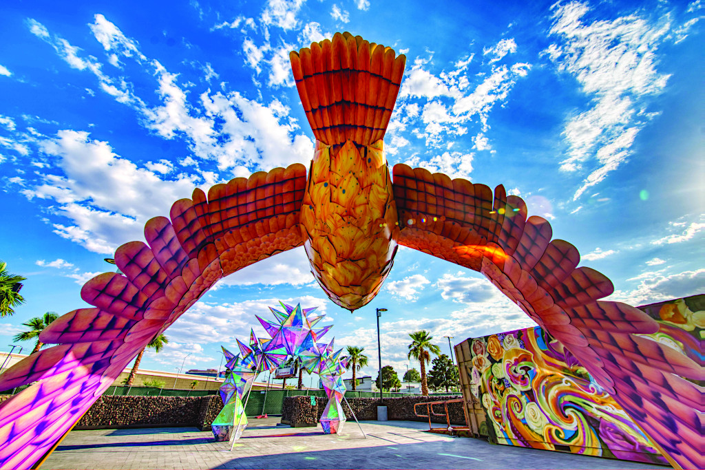 AREA15 Art Island in Las Vegas, Nevada