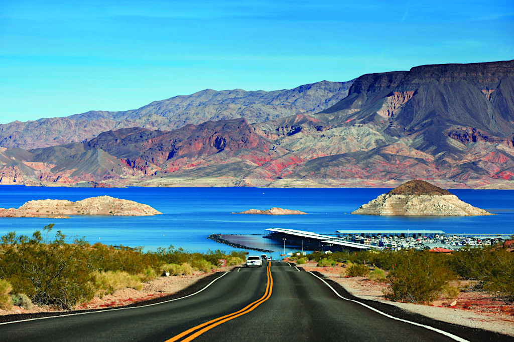 Lake Mead Recreation Area in Las Vegas Nevada