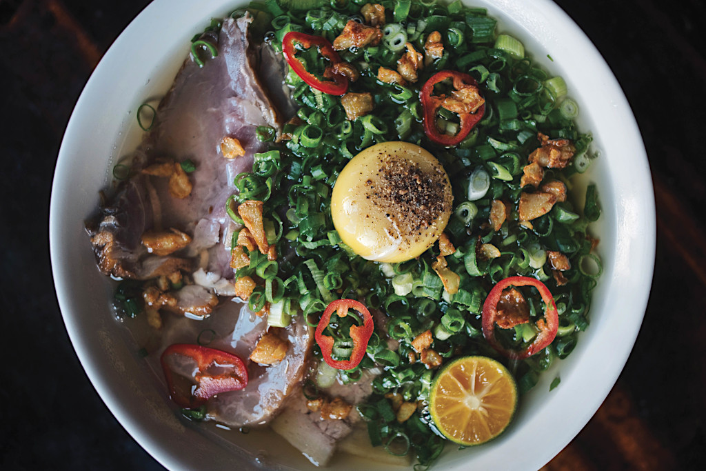 Pho at The Pig and the Lady in Honolulu, Hawaii