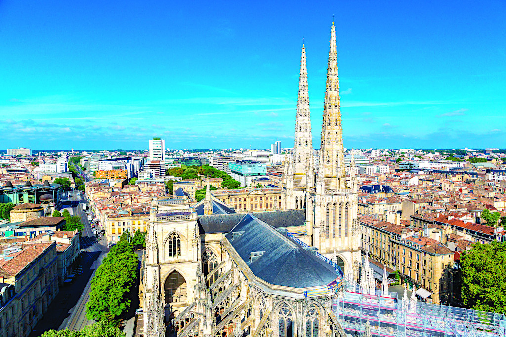 St. Andrew's Cathedral in Bordeaux, France