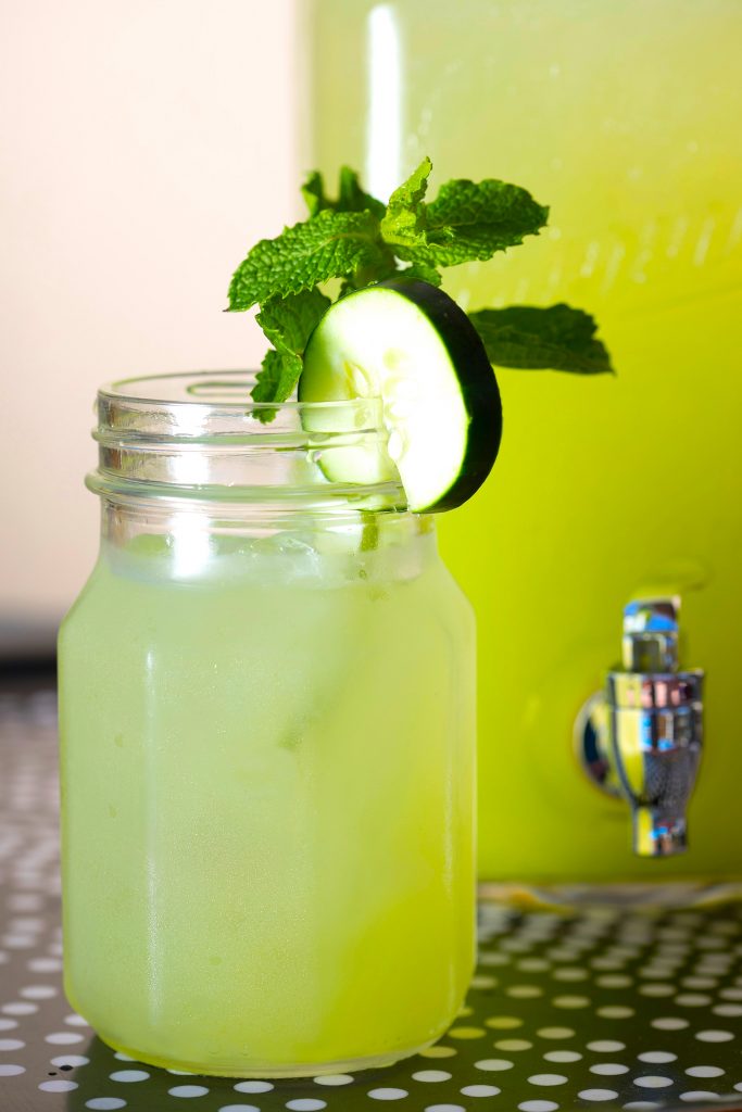 cucumber and ginger ague fresca