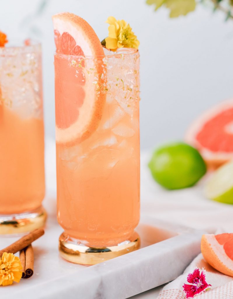 gorgeous Salty Dog cocktail