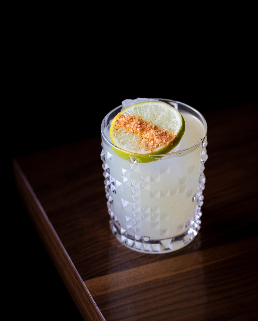 Delicious margarita over ice