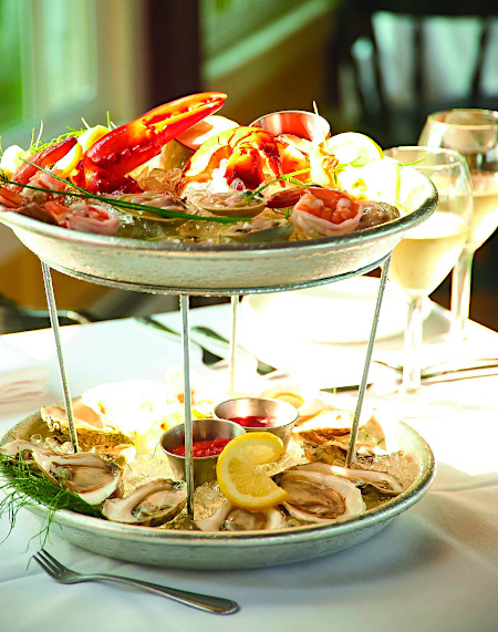 Large Seafood Sampler at The Red Inn | Best Restaurants Provincetown, Massachusetts