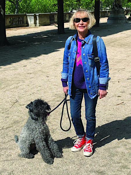 Kristine Dreuilhe and Oaklee - Pampered Pets of Paris