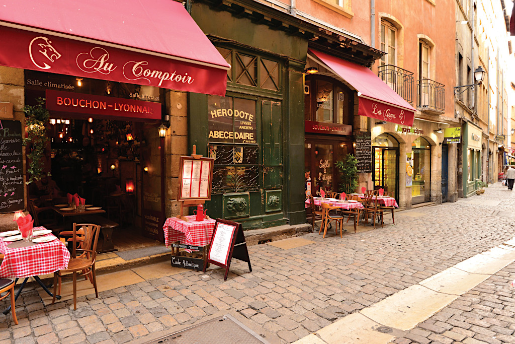 Saint Jean District in Old Lyon - Lyon, France