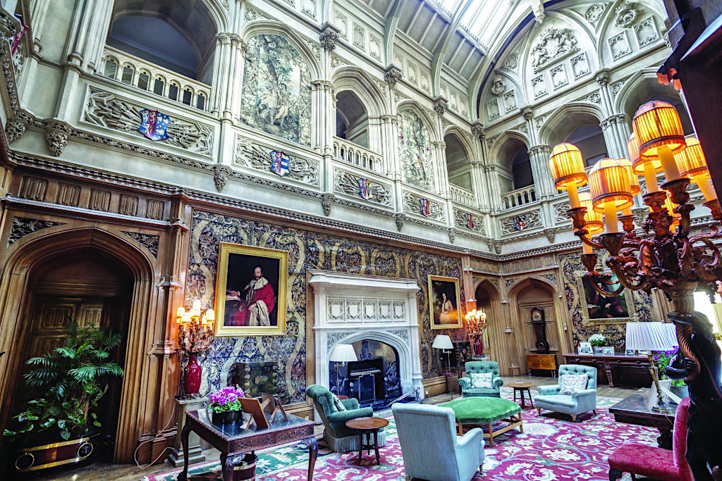 Saloon at Highclere Castle - Design Hotels Around the World