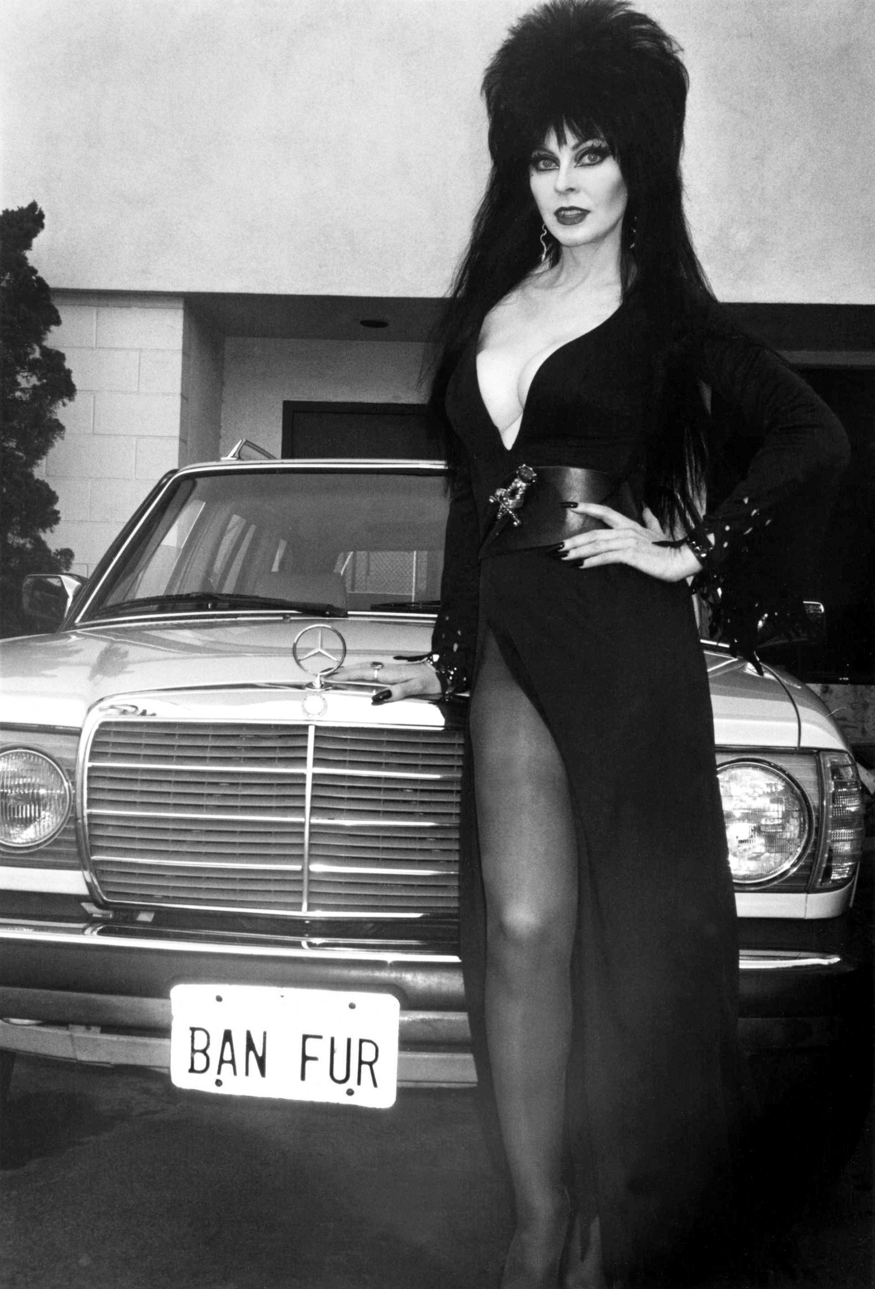 Elvira fights the fur industry