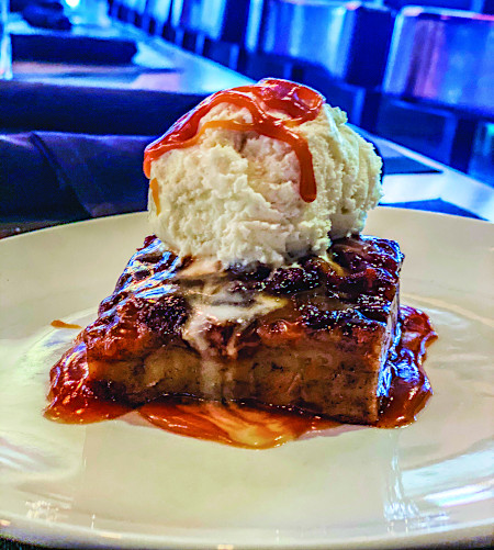Bread Pudding at Gris Gris in New Orleans