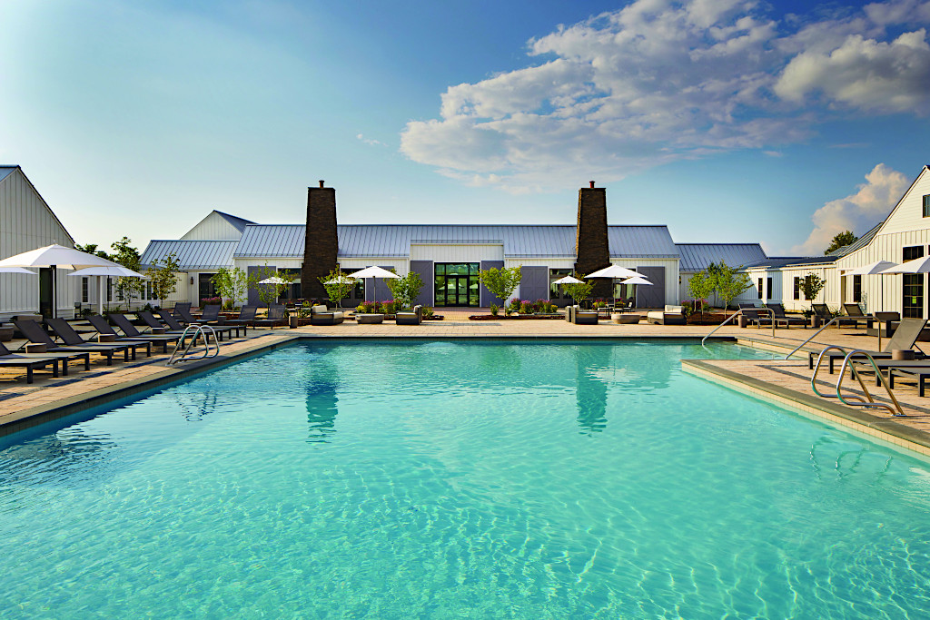 The Pool at Miraval in the Berkshires, Massachusetts