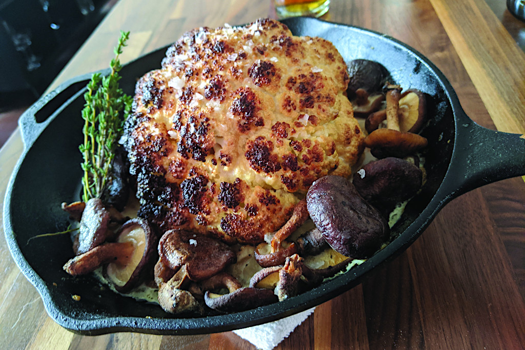 Roasted Cauliflower at Bulrush - Local Cuisine