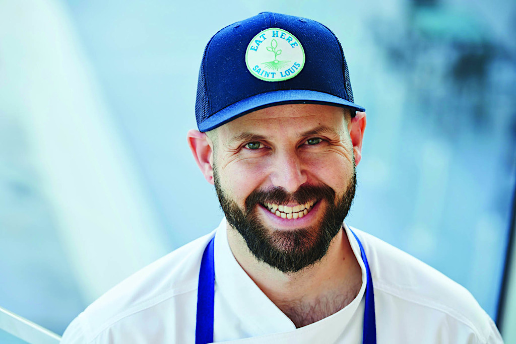 Chef Gerard Craft at Cinder House in St. Louis, Missouri