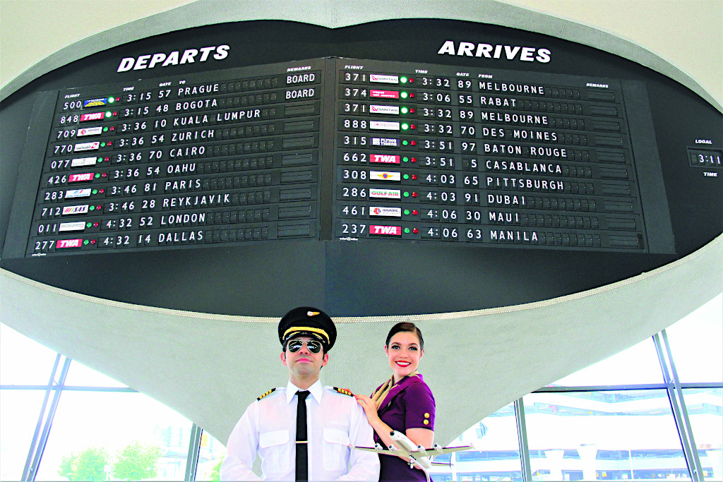 TWA Hotel Solari Board - Best Airport Hotels