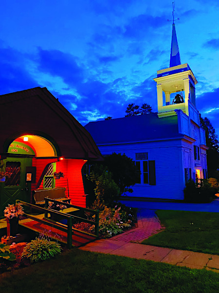 Jackson Public Library and Community Church