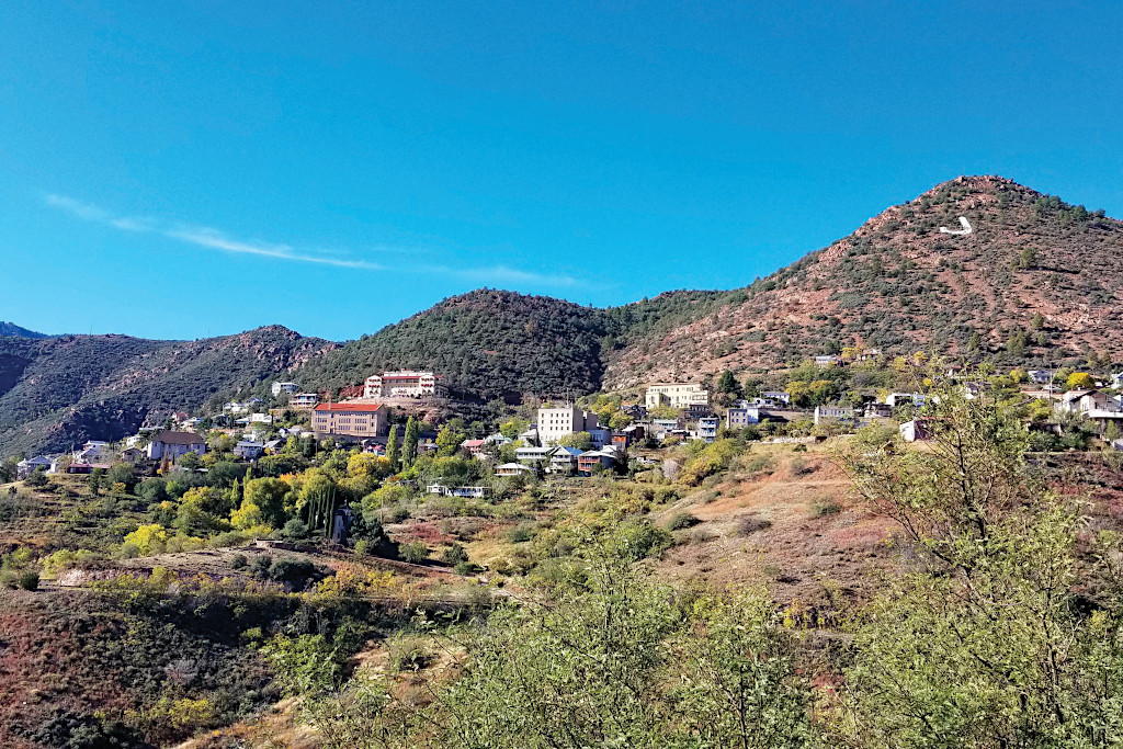 The Rugged Skyline of Jerome, Arizona