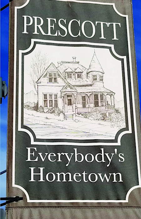 Prescott, Arizona Welcome Sign