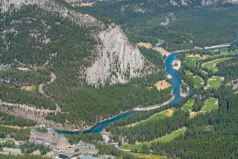 Tunnel Mountain in Banff