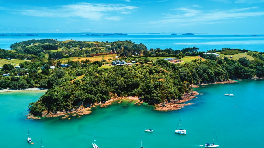 Waiheke Island overlooking Oneroa Bay