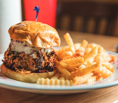 Chopped Pork Sando at Midwood Photo Thurston