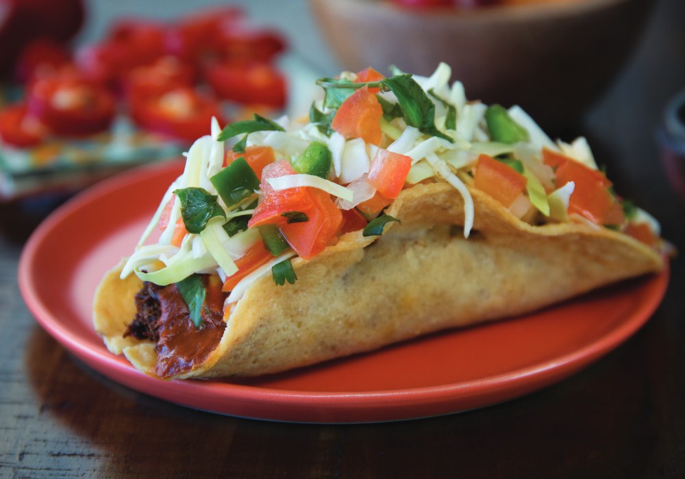 Crunchy Beef Taco at Crujiente Tacos