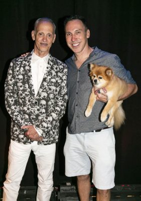John Waters and Daniel Nardicio (Photo by Koitz)