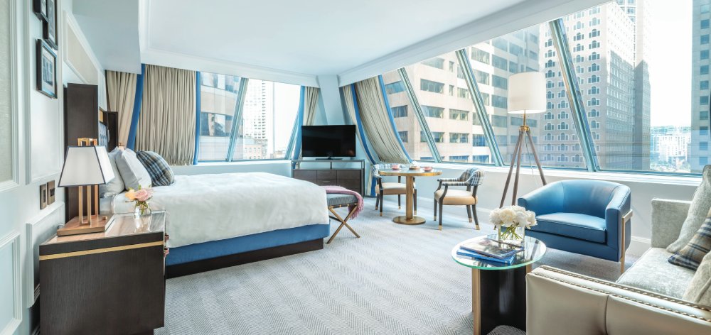 The Langham, Boston Guestroom (Photo: Richard Mandelkorn Photography)