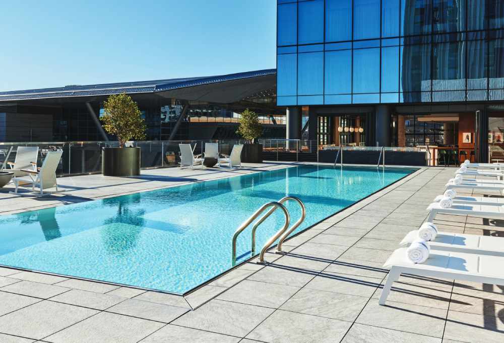 Rooftop Pool at the Omni