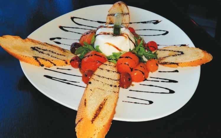Burrata at Farm Provisions