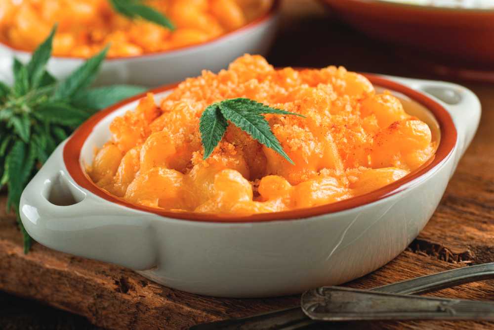 Mac and Cheese with Cannabis (Photo by Foodio)