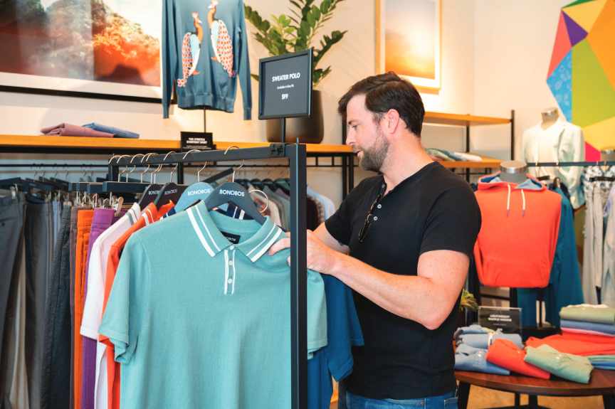 Shopping at Bonobos