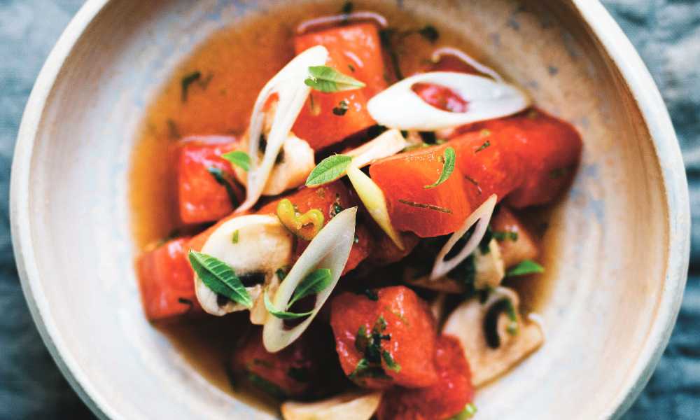 Melon Salad (Photo by Ingo Pertramer)