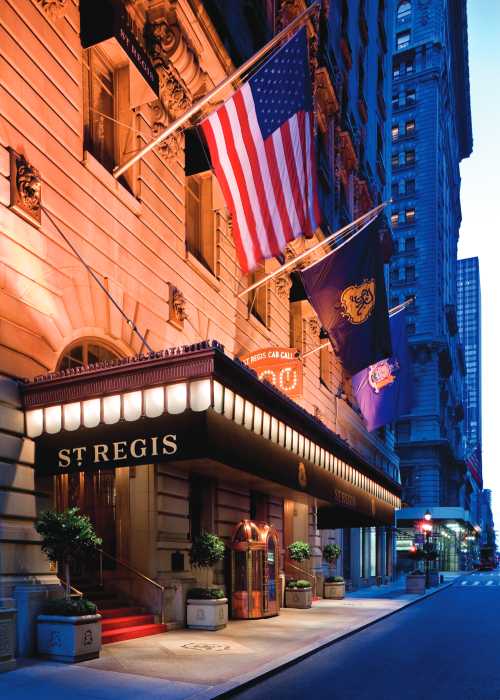 The St. Regis New York Exterior (Photo by The St Regis New York)