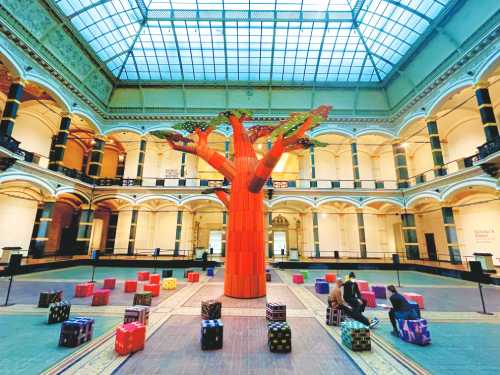 Art Installation at Gropius Bau (Photo by Jim Gladstone)