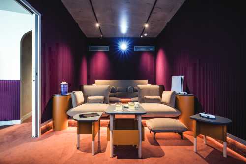 Hotel Paradiso Screening Room (Photo by Hotel Paradiso)