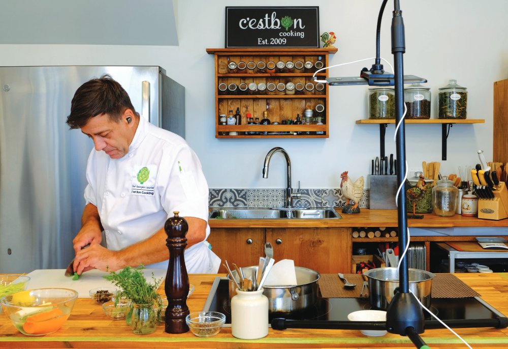Chef Georges Laurier COURTESY C’est Bon Cooking & Tours