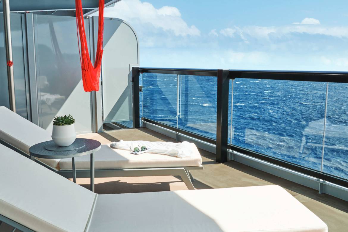 Posh Suite Terrace (Photos courtesy of Virgin Voyages)