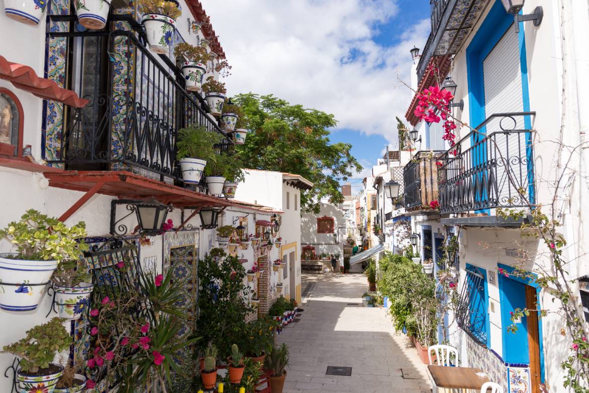 Alicante Barrio Santa Cruz
