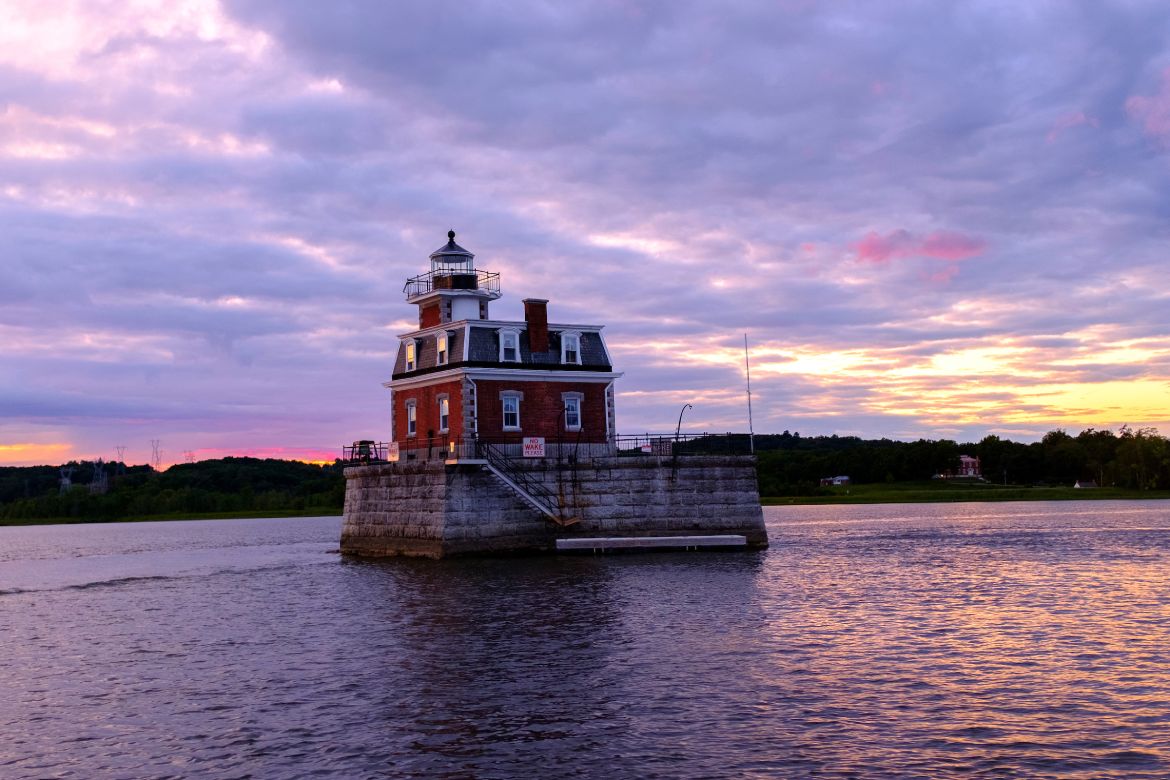 Hudson-Athens Lighthouse, Hudson,NY- Columbia County, Hudson Valley Region