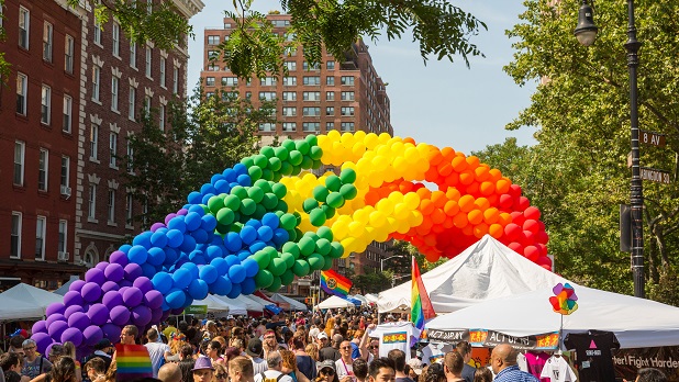 Pride Parade, West Village, Manhattan, NYC
