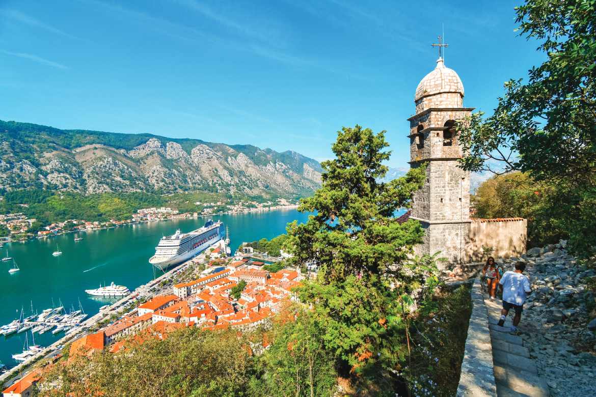 Fortress of San Giovanni, overlooking the Bay of Kotor in Kotor, Montenegro (Photo by Kirk Fisher)