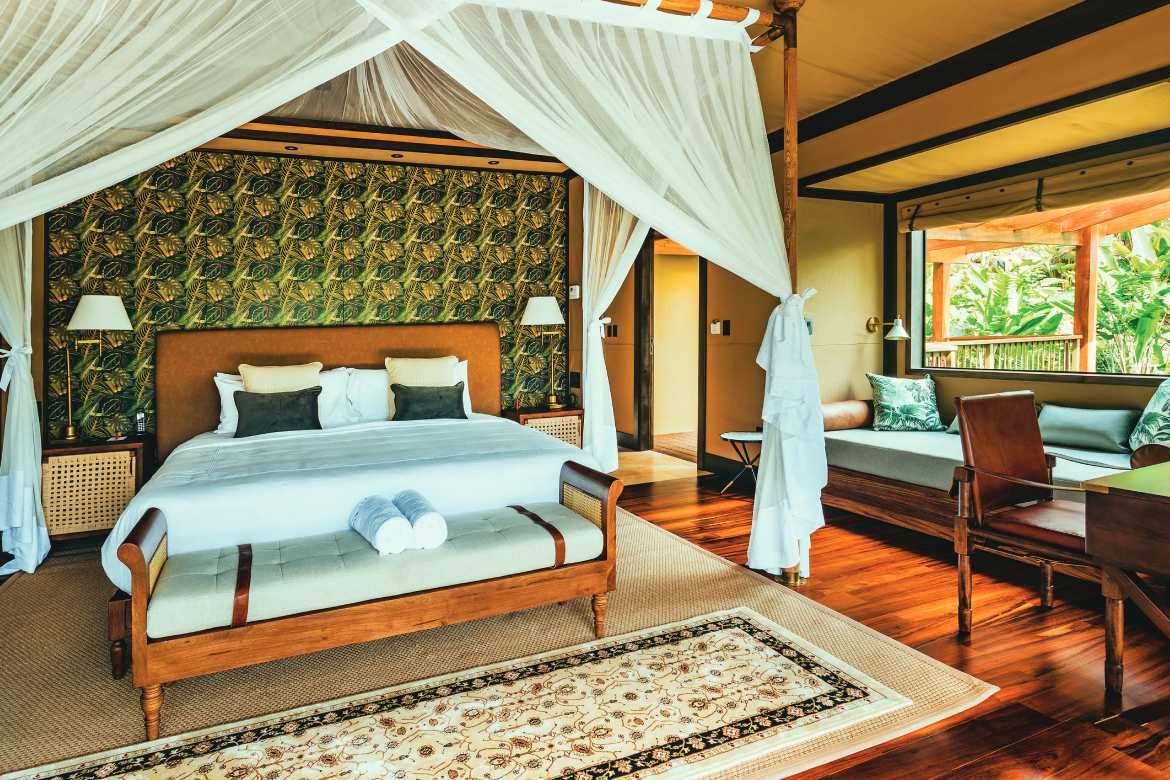 Nayara Luxury Tent Bedroom (Photo by Courtesy of Nayara Tented Camp)