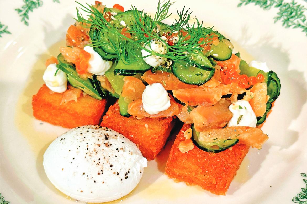Smoked Artic Char at Clementine Cafe (Photo by Jeff Heilman)