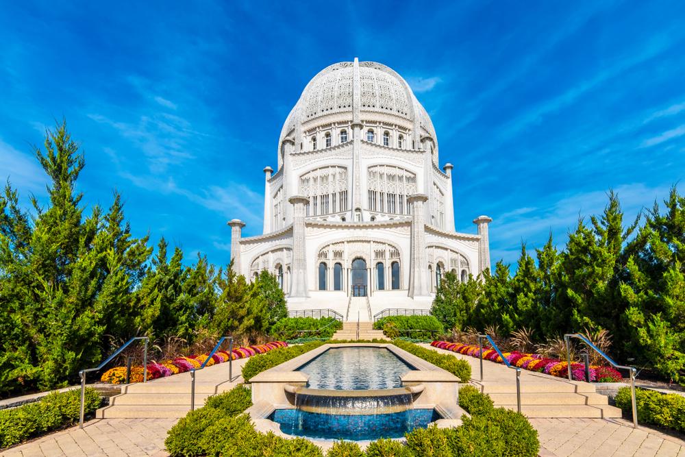 The Baha'i House of Worship (Photo by Nejdet Duzen)