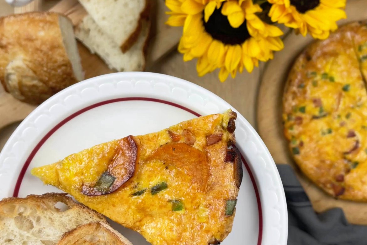 Lidia’s Sweet Potato and Ham Frittata Credit Diana DeLucia Lidia's Sweet Potato and Ham Frittata (Photo by Diana DeLucia)